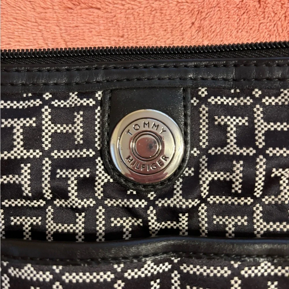 Tommy Hilfiger Monogram Black Crossbody Bag